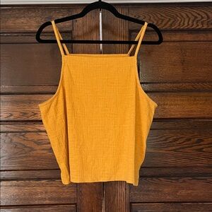 Madewell Mustard Camisole Top